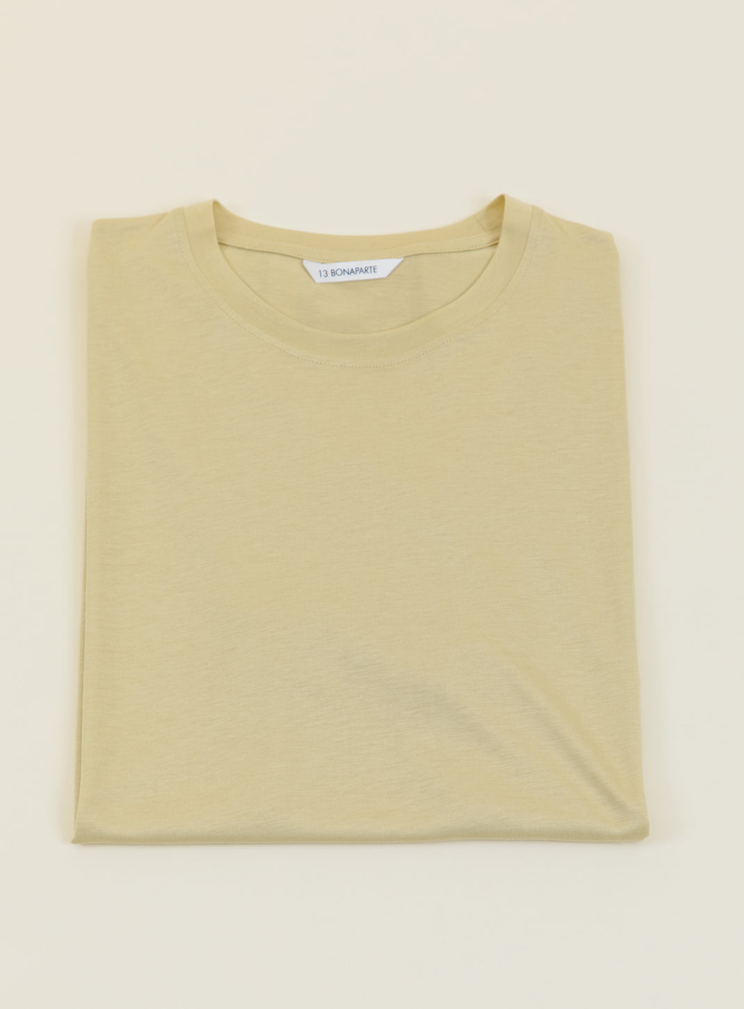 T-Shirt à Manches Courtes en Eucalyptus & Coton Gingembre