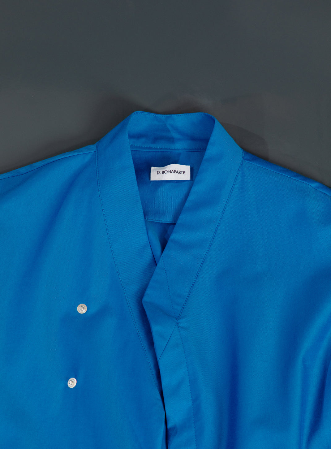 Bomber Kimono en Microfibre Bleu Electrique