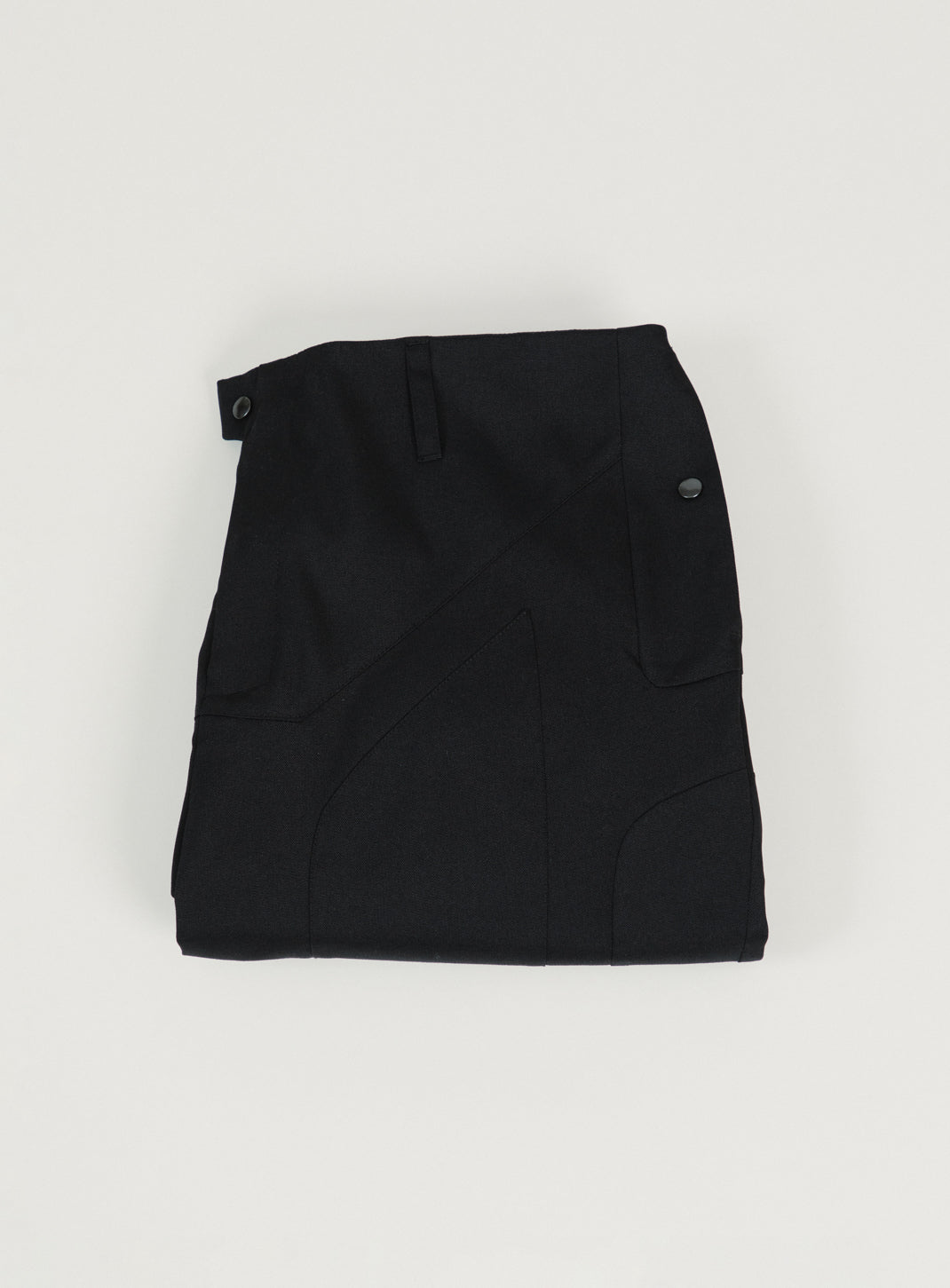 Pantalon Bionic en Nylon Grainé Noir