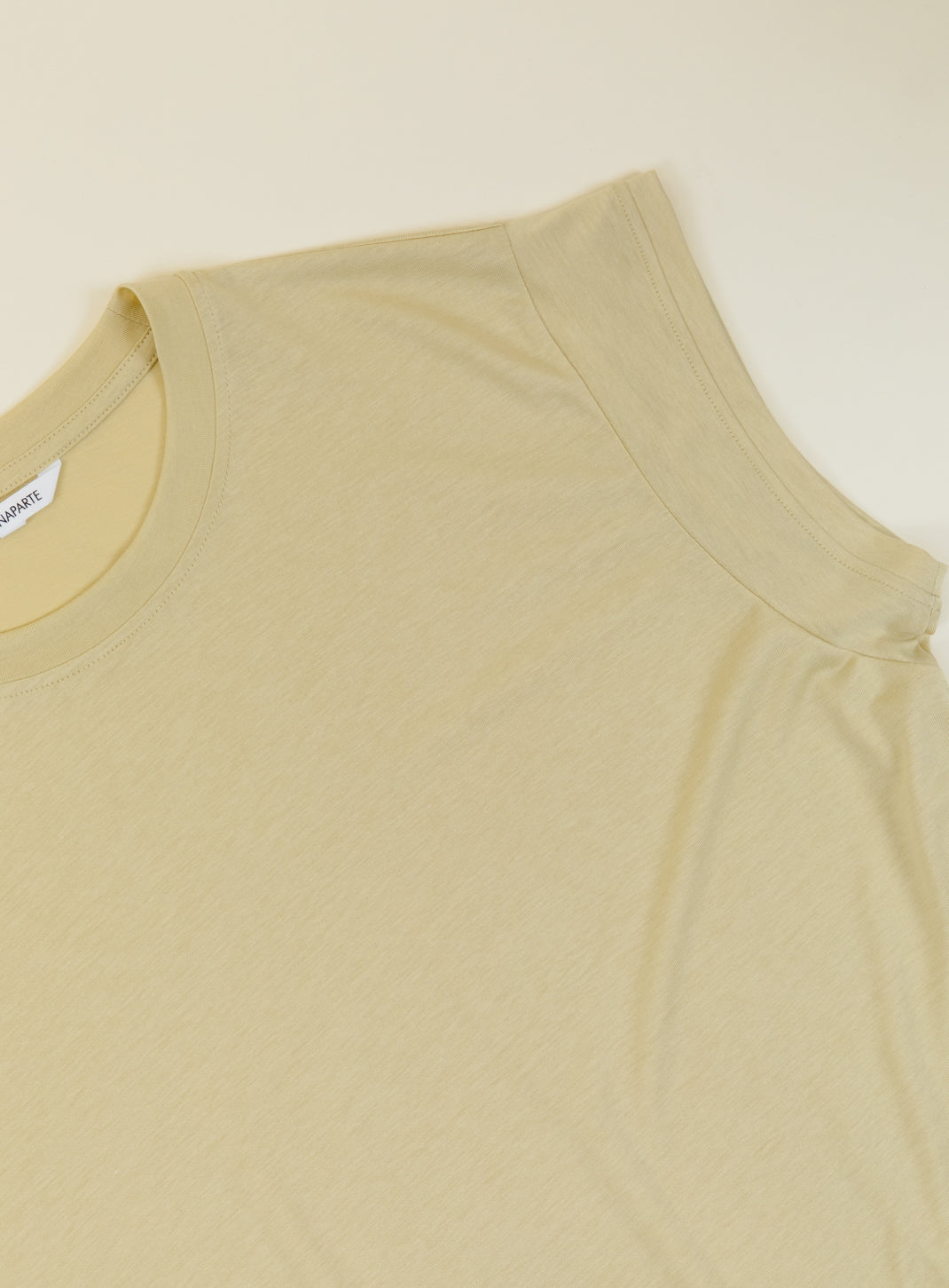 Sleeveless T-Shirt in Ginger Eucalyptus & Cotton