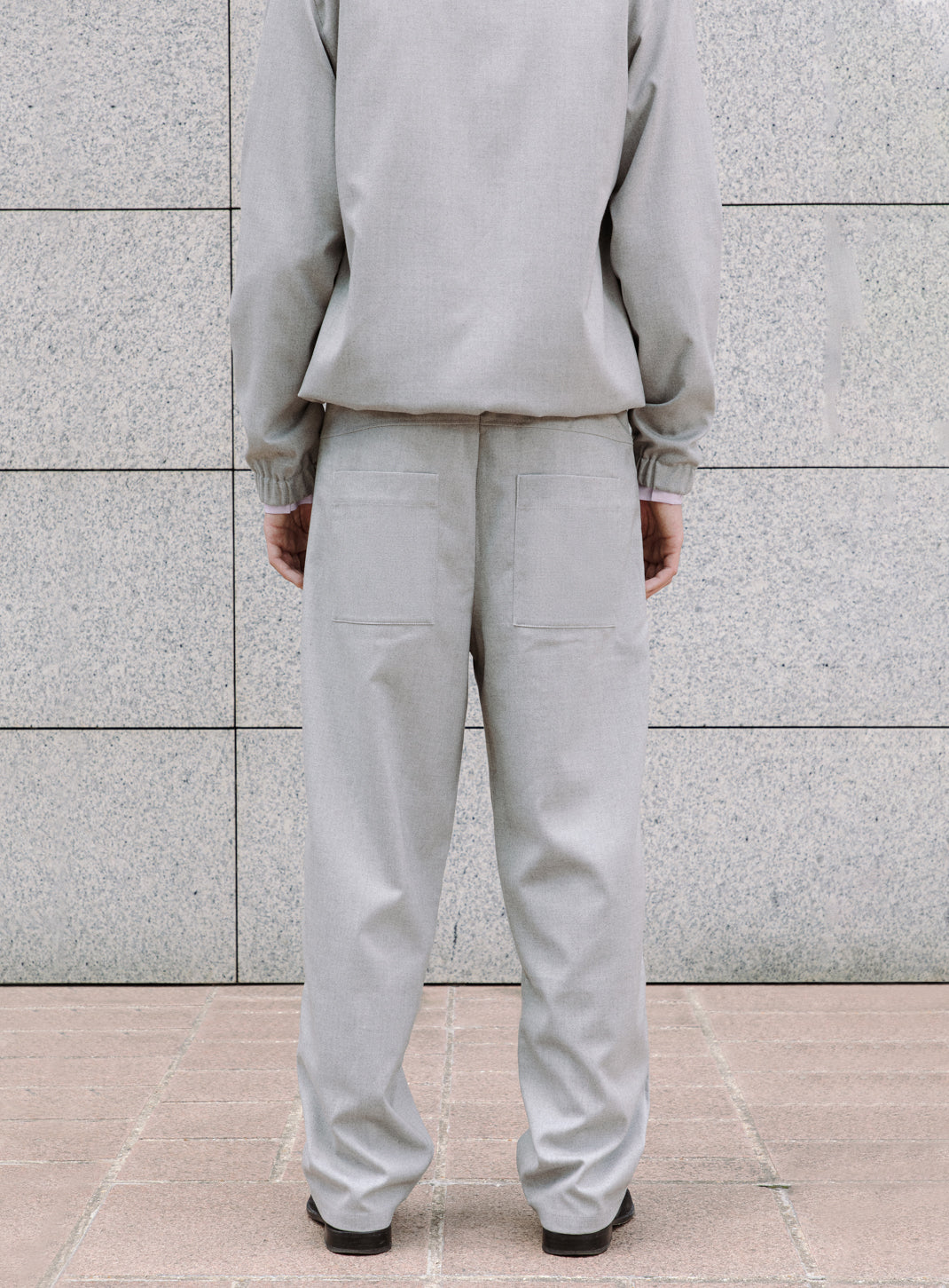 Ticket Pocket Pants in Gravel Grey Serge