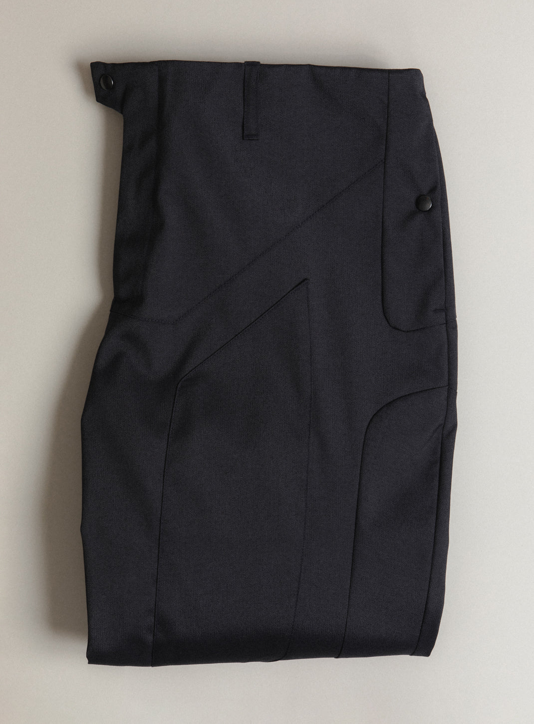Bionic Pants in Navy Blue Grained Nylon