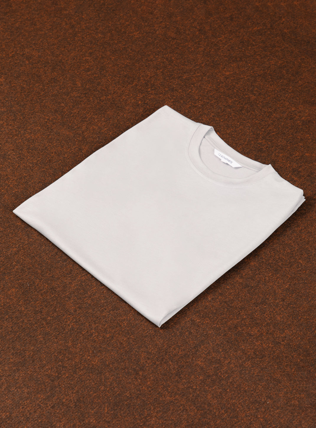 Short Sleeve T-Shirt in Pearl Grey Eucalyptus & Cotton