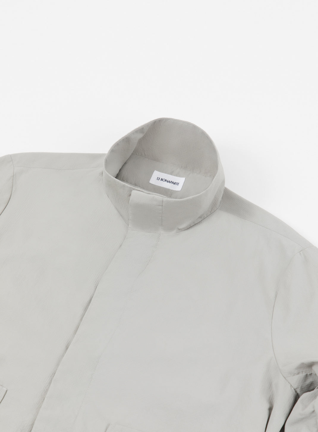 Safari Jacket in Pearl Grey Ripstop