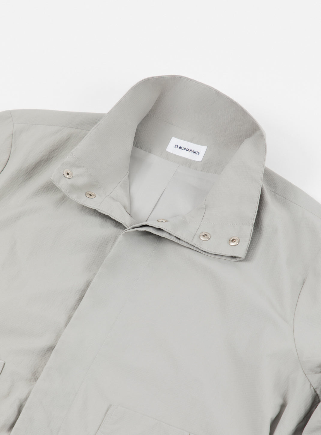 Safari Jacket in Pearl Grey Ripstop