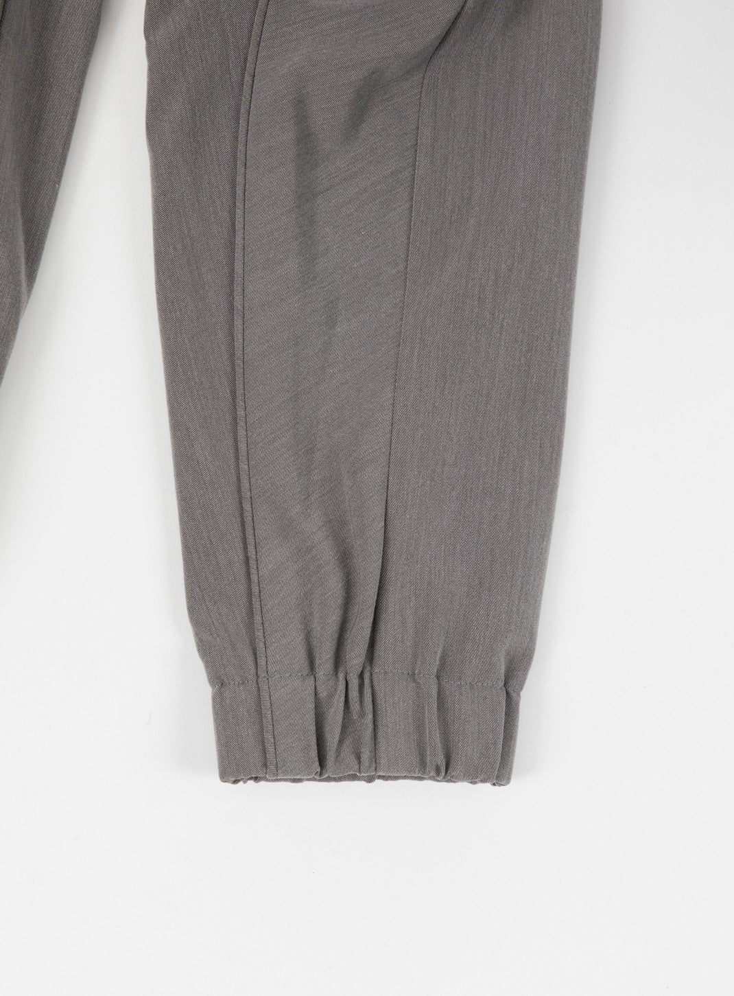 Braided Bomber Jacket in Taupe Grey Serge