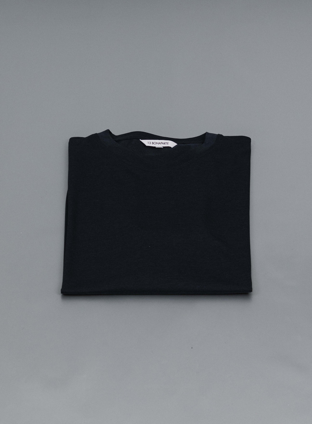 Sleeveless T-Shirt in Navy Blue Eucalyptus & Cotton