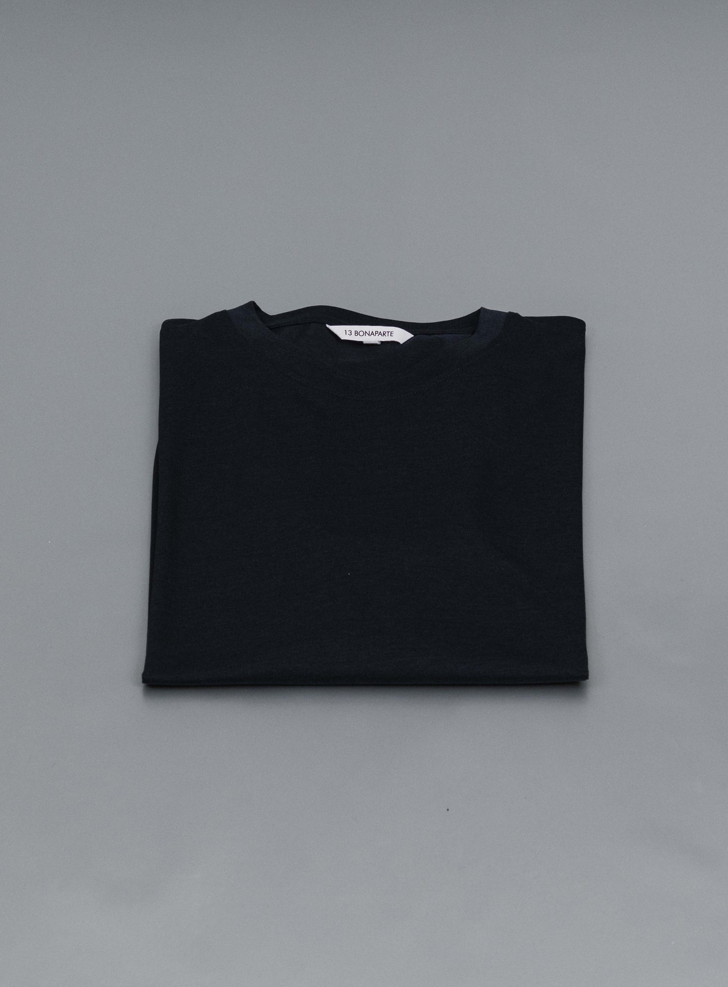 Sleeveless T-Shirt in Navy Blue Eucalyptus & Cotton