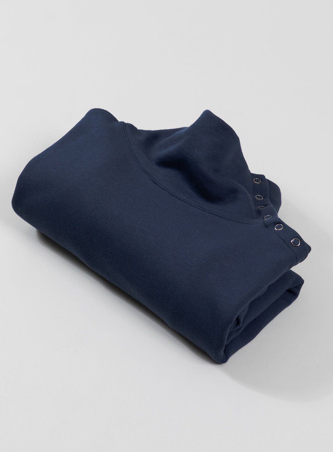 Parachute Sweatshirt in Navy Blue Fleece