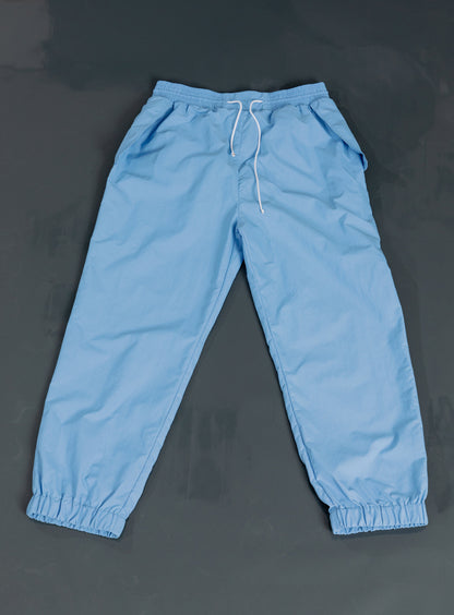 Pantalon à Poches Rabat en Ripstop Bleu Ciel