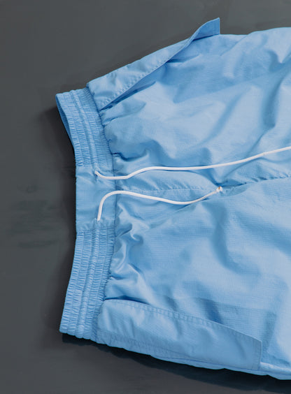 Pantalon à Poches Rabat en Ripstop Bleu Ciel