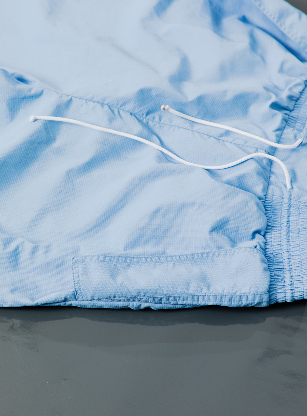 Pantalon à Poches Rabat en Ripstop Bleu Ciel