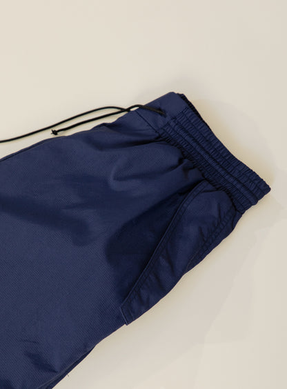 Pantalon à Poches Rabat en Ripstop Bleu Marine