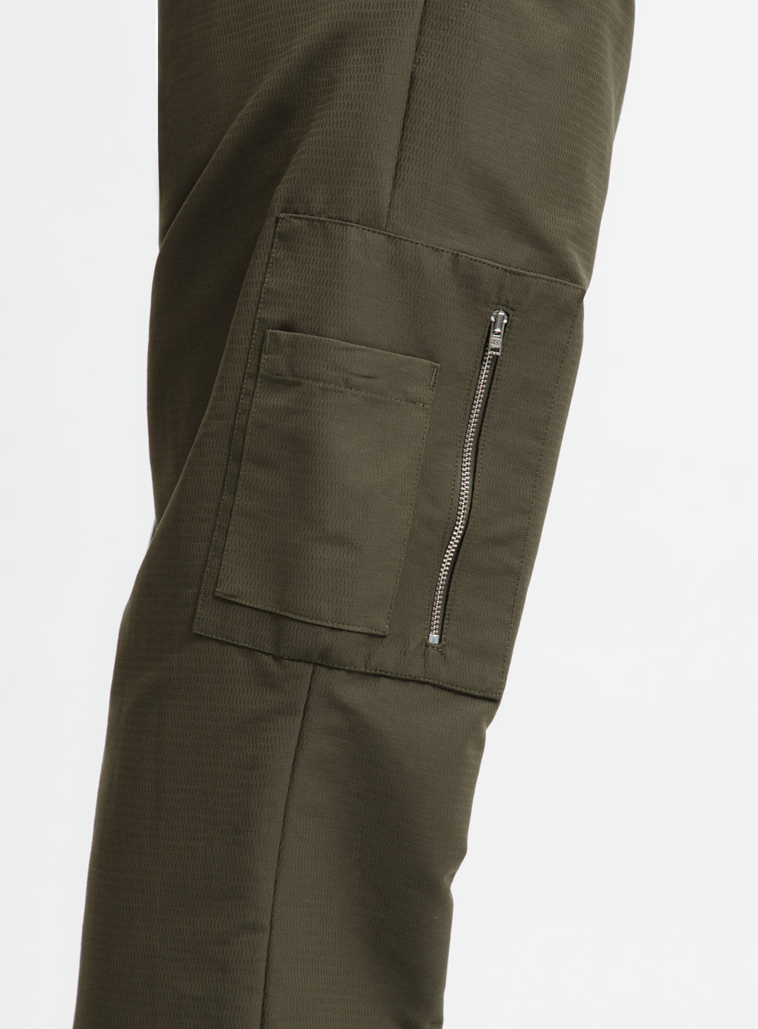 Pantalon de Trekking en Tissu Technique Léger Olive