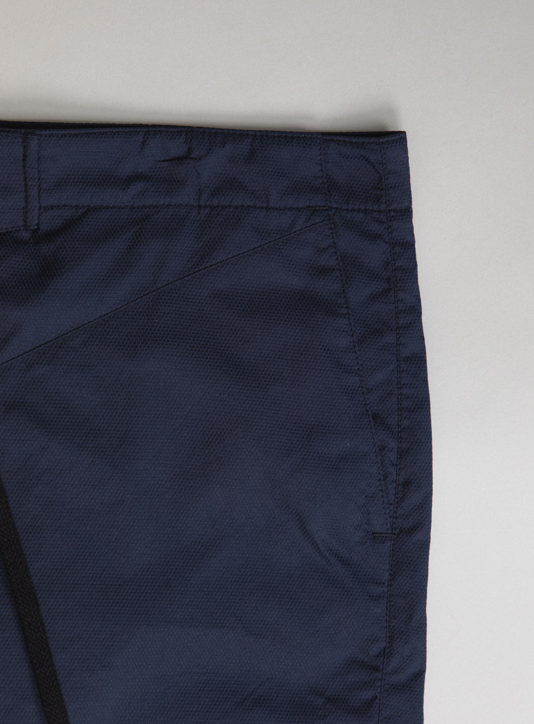 Short de bain de surf bleu marine en Ecocare Tactel