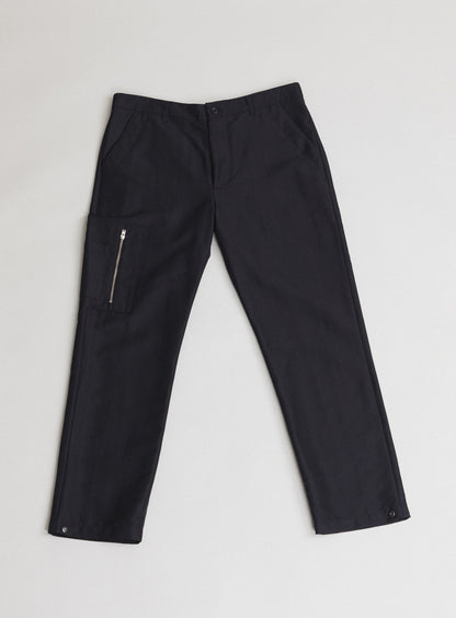 Pantalon de Trekking en Tissu Technique Léger Noir 