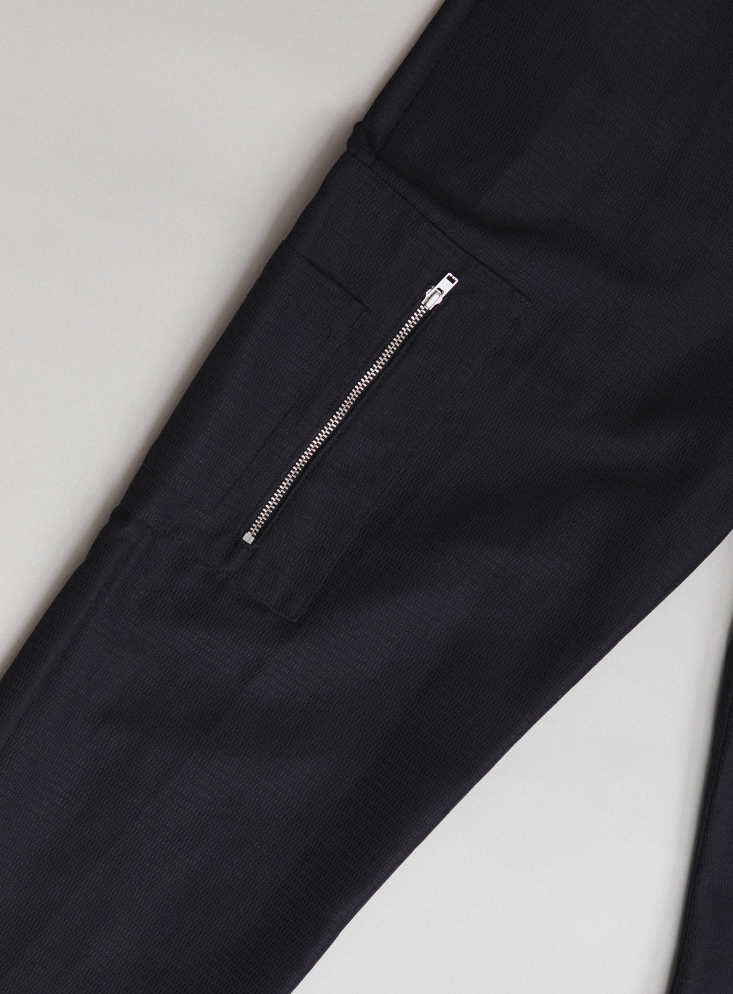 Pantalon de Trekking en Tissu Technique Léger Noir 