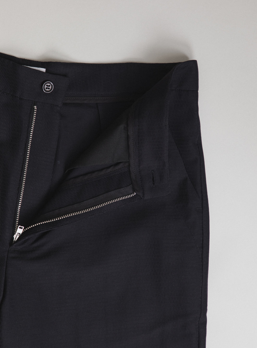 Pantalon de Trekking en Tissu Technique Léger Noir 