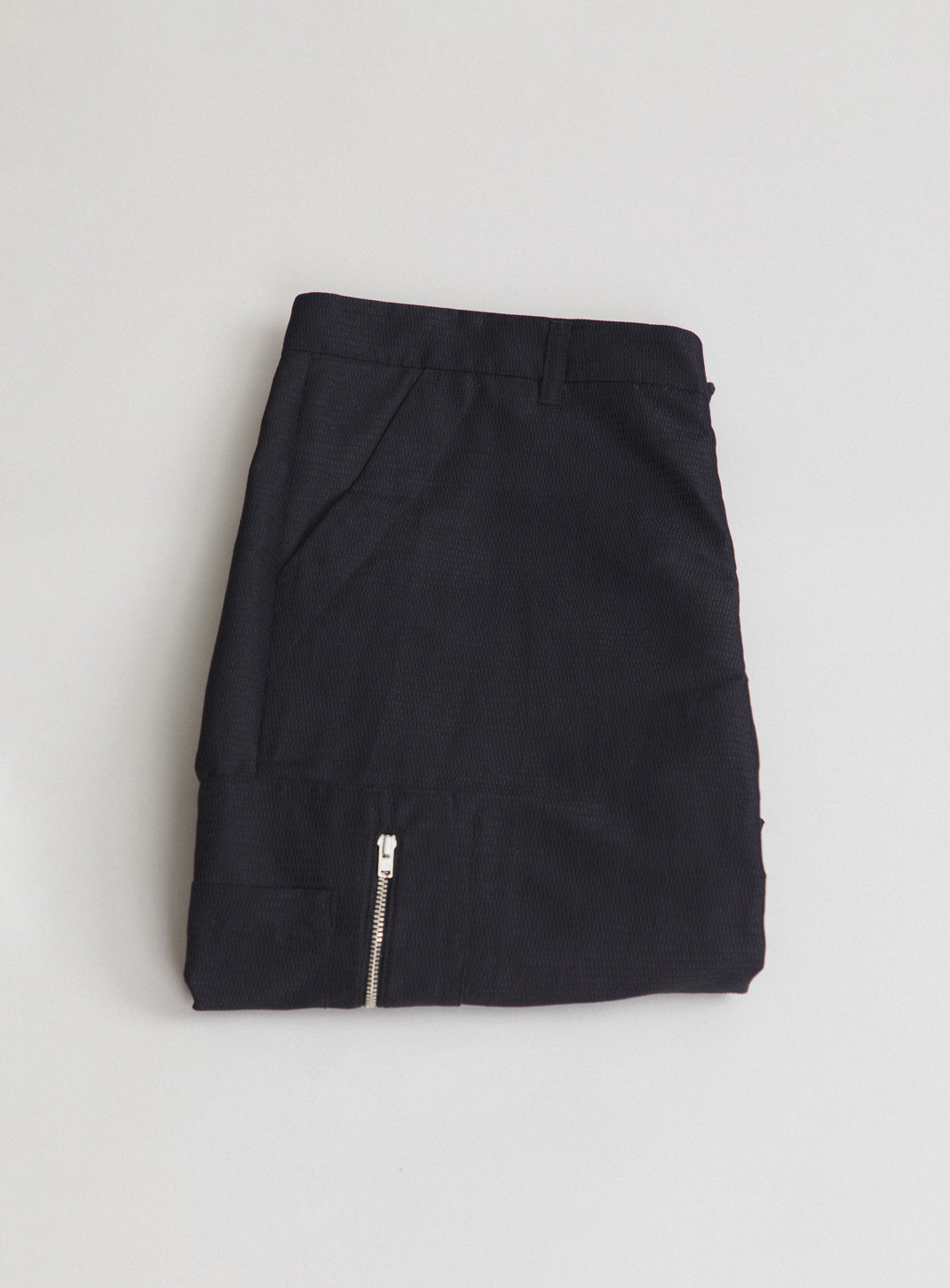 Pantalon de Trekking en Tissu Technique Léger Noir 