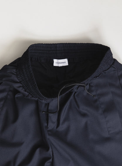 Pantalon Baggy en Serge Bleu Marine