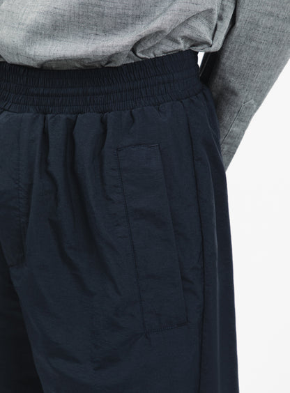 Pantalon Baggy en Microfibre Ecocare Bleu Marine