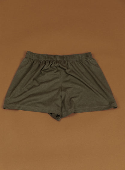 Caleçon en Eucalyptus & Coton Olive
