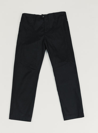 Pantalon Bionic en Nylon Grainé Noir