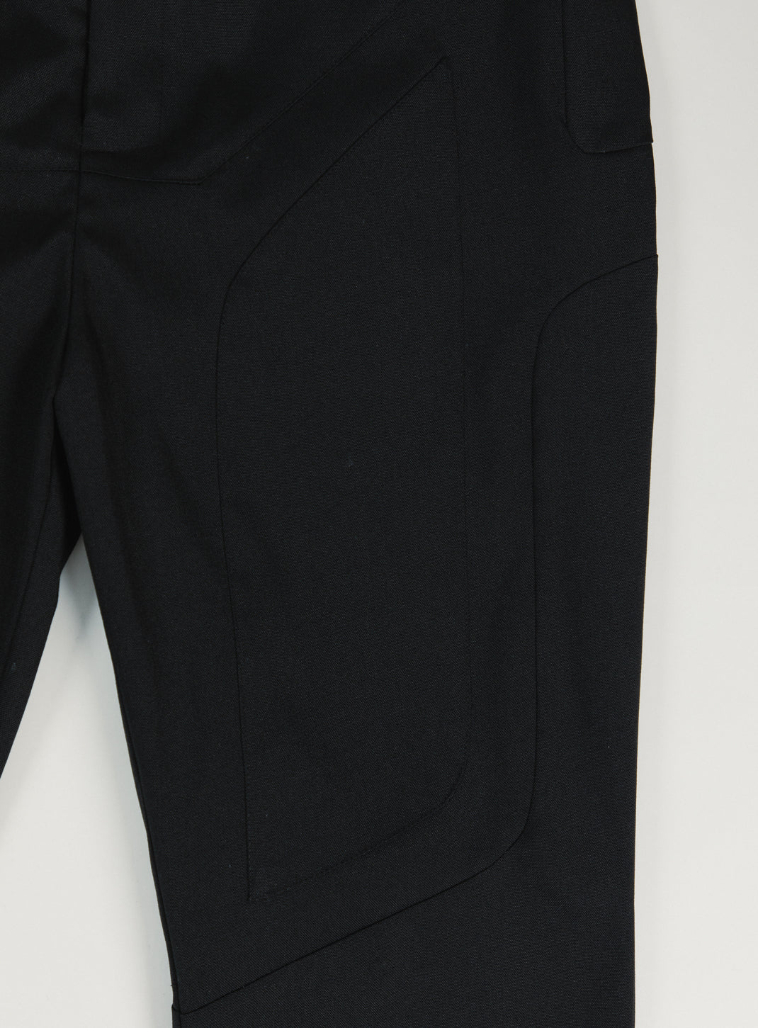 Pantalon Bionic en Nylon Grainé Noir