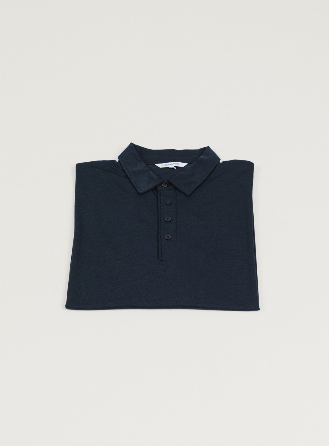 Chemise à manches courtes à pattes plissées, bleu marine Eucalyptus & Cotton