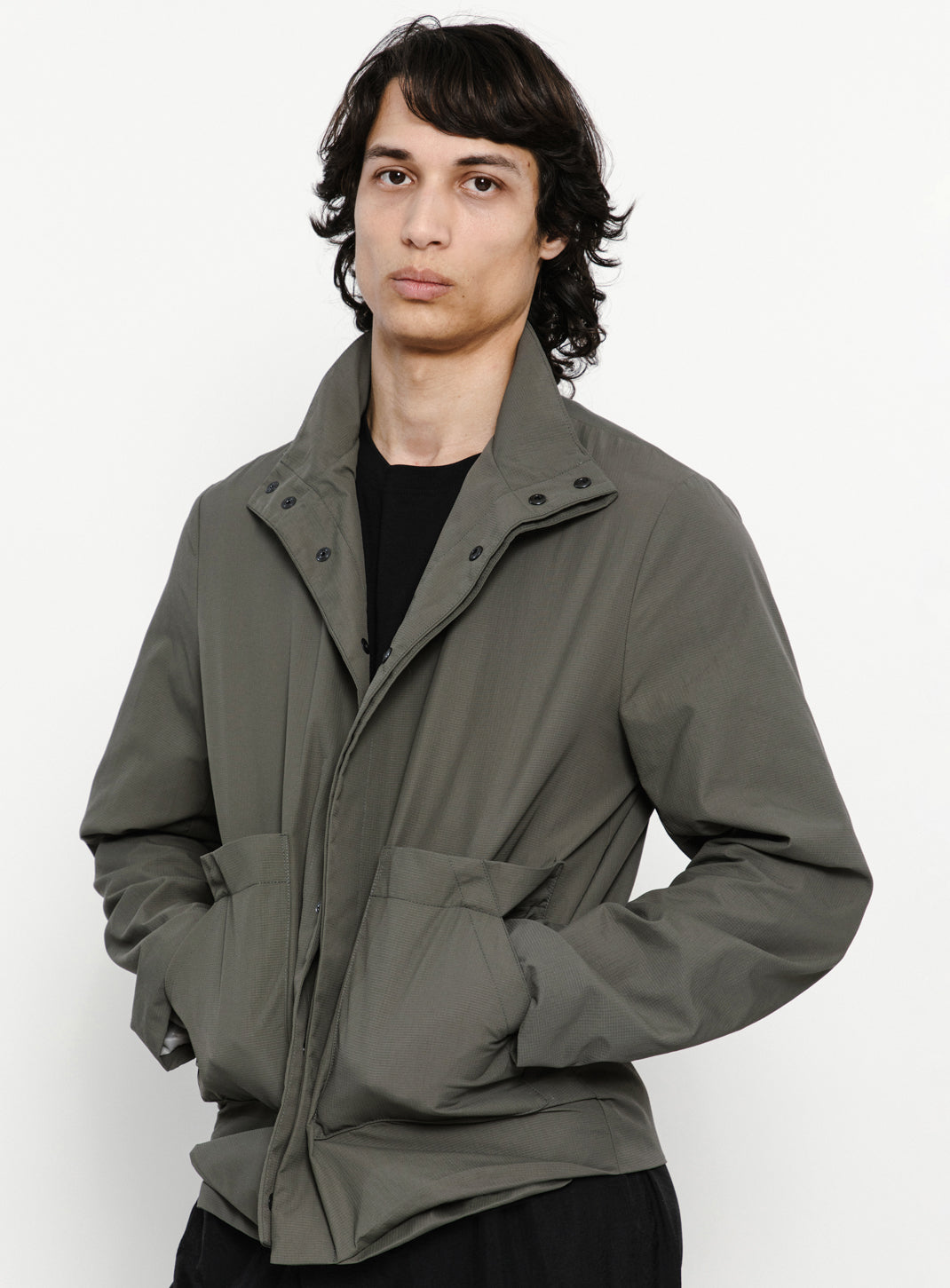 Blouson-Saharienne en Ripstop Olive