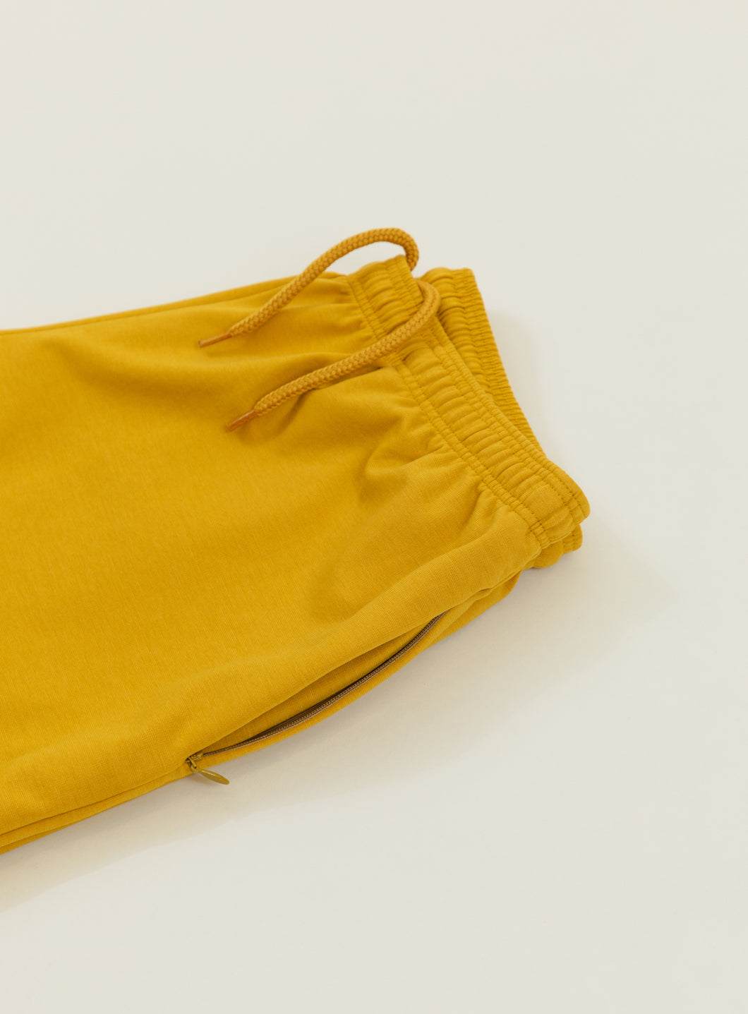 Sport Shorts in Mustard Yellow Technical Knit