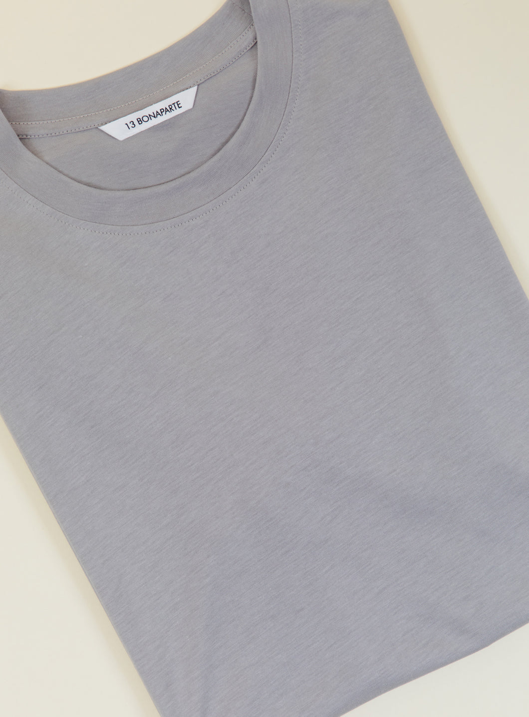 Short Sleeve T-Shirt in Pearl Grey Eucalyptus & Cotton