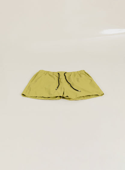 Swim Shorts in Lime Green Ripstop