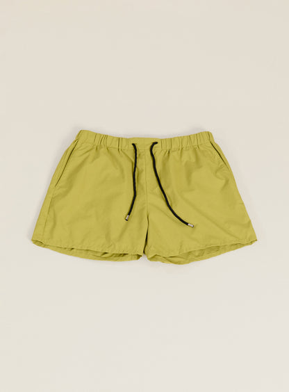 Swim Shorts in Lime Green Ripstop
