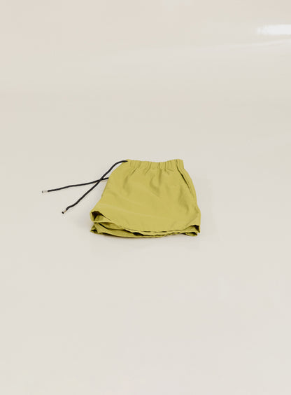 Swim Shorts in Lime Green Ripstop