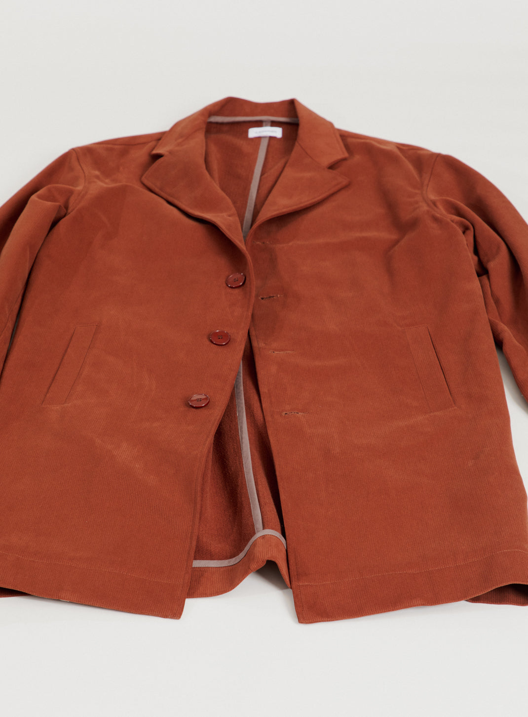 48H Overcoat in Rust Reps
