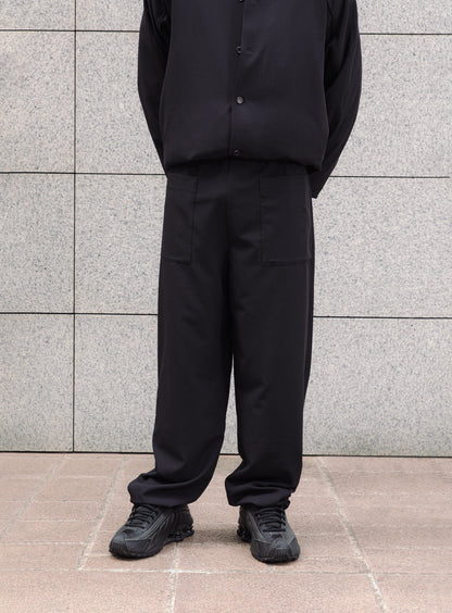 Ticket Pocket Pants in Navy Blue Serge