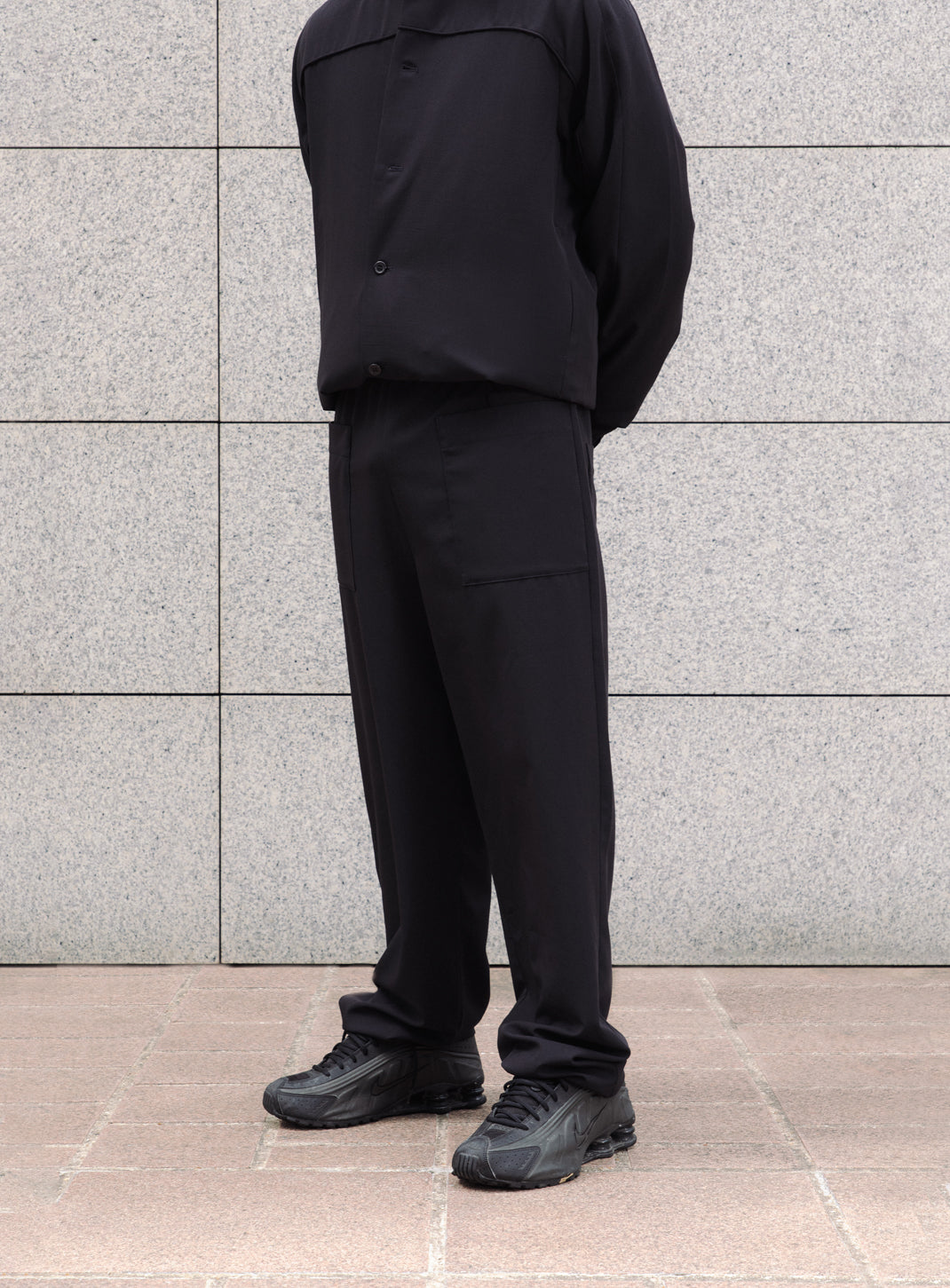 Ticket Pocket Pants in Navy Blue Serge