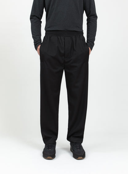 Baggy Pants in Black Serge