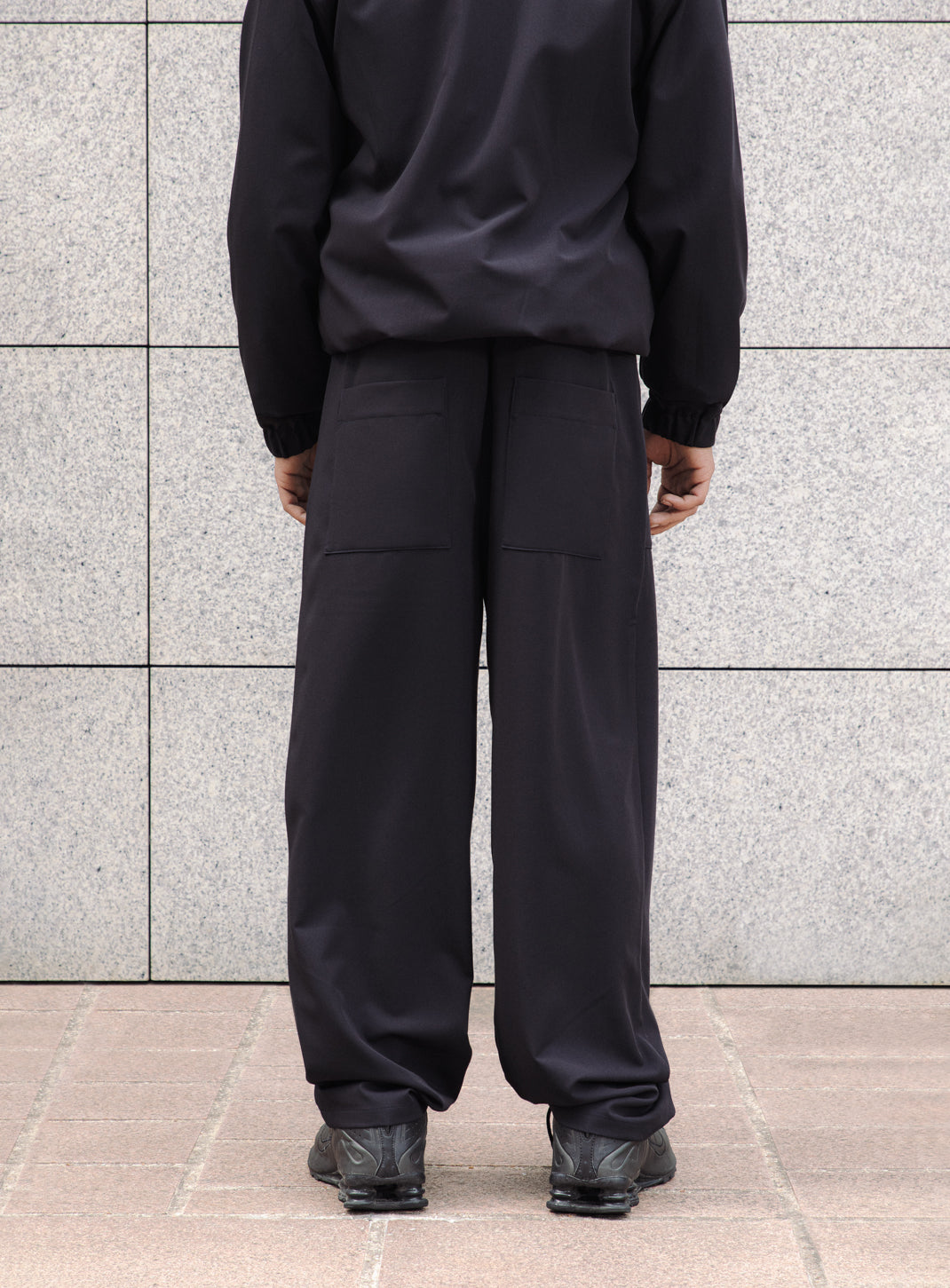 Ticket Pocket Pants in Navy Blue Serge