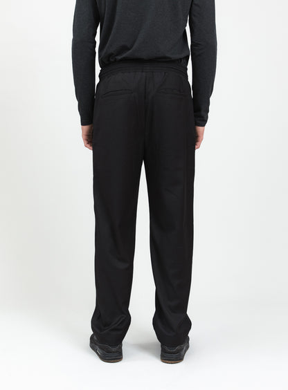 Baggy Pants in Black Serge