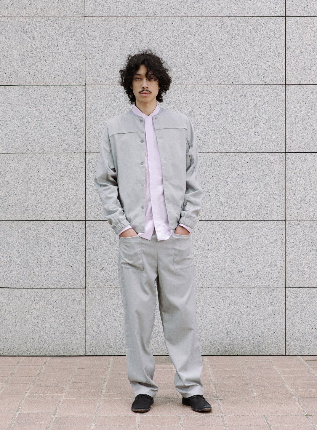 Ticket Pocket Pants in Gravel Grey Serge