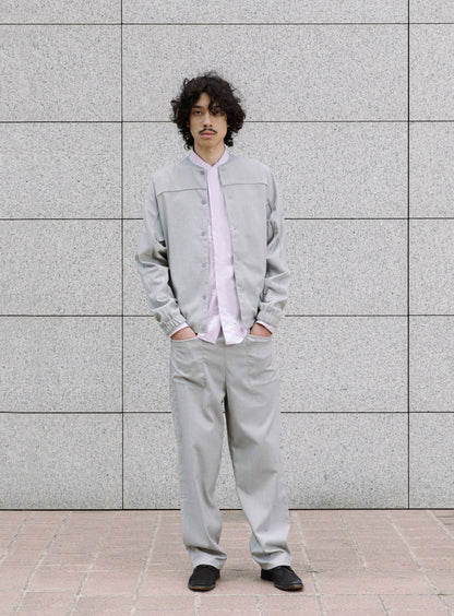 Ticket Pocket Pants in Gravel Grey Serge