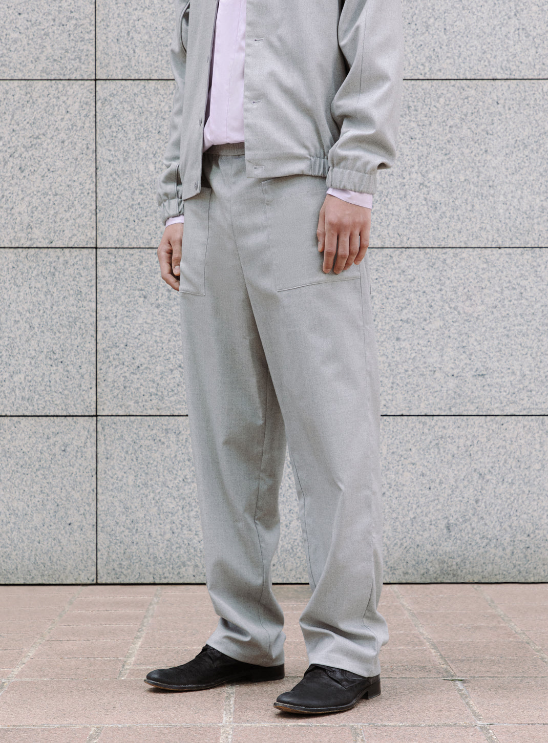 Ticket Pocket Pants in Gravel Grey Serge