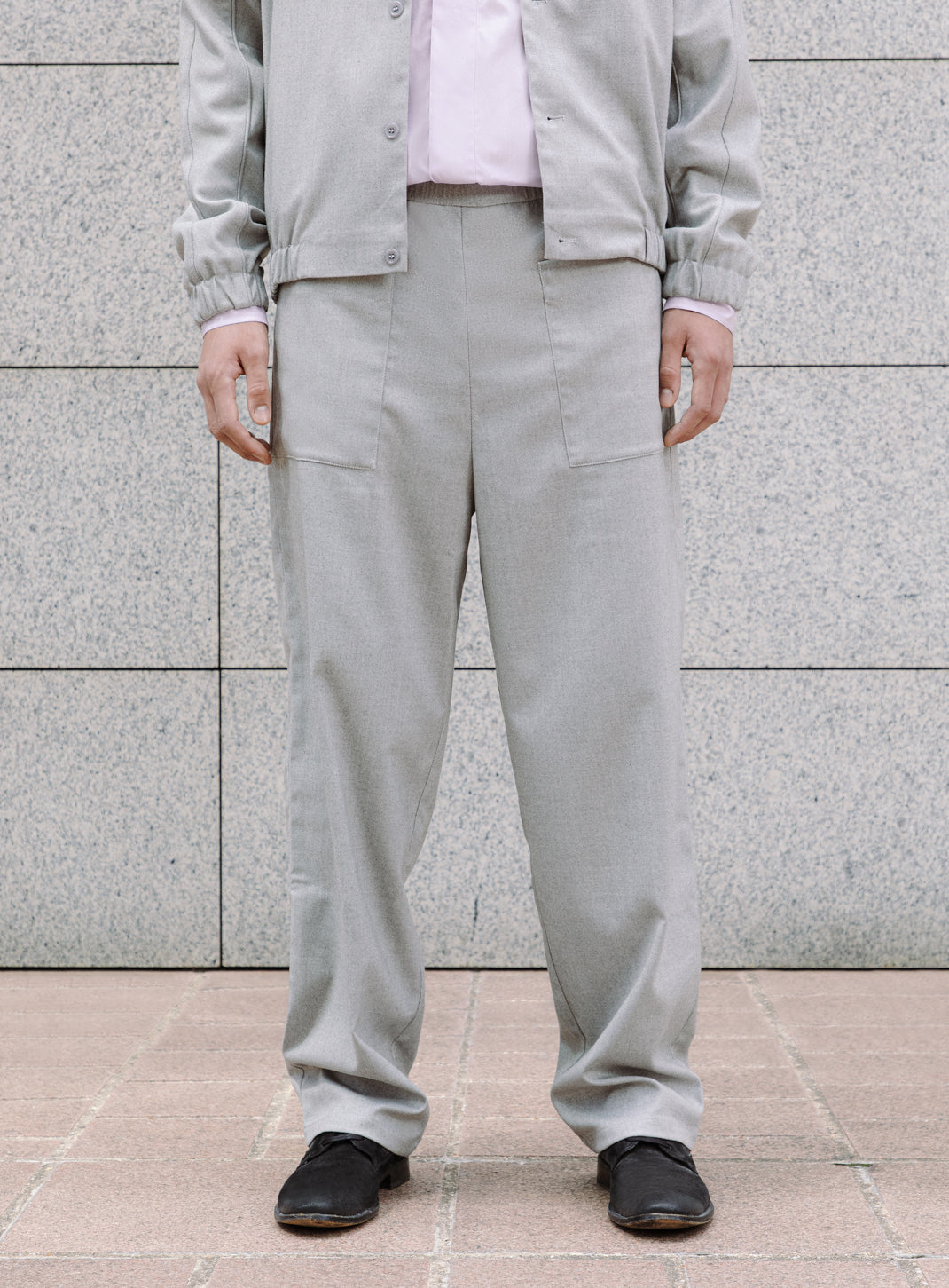 Ticket Pocket Pants in Gravel Grey Serge