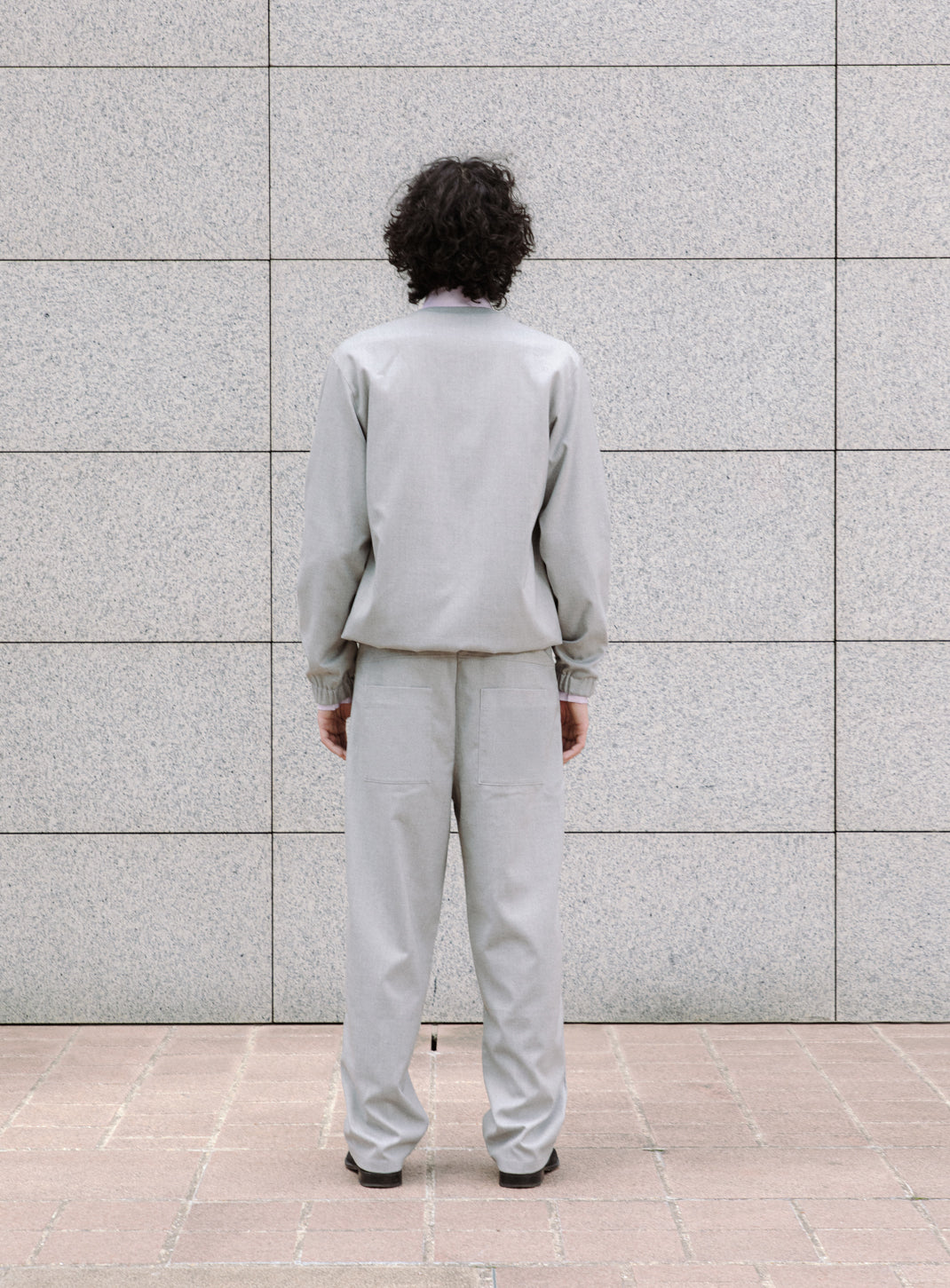 Ticket Pocket Pants in Gravel Grey Serge