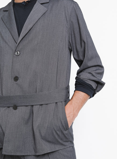 Discover The Belted Waist Blazer Jacket