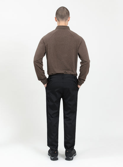 Bionic Pants in Black Grained Nylon