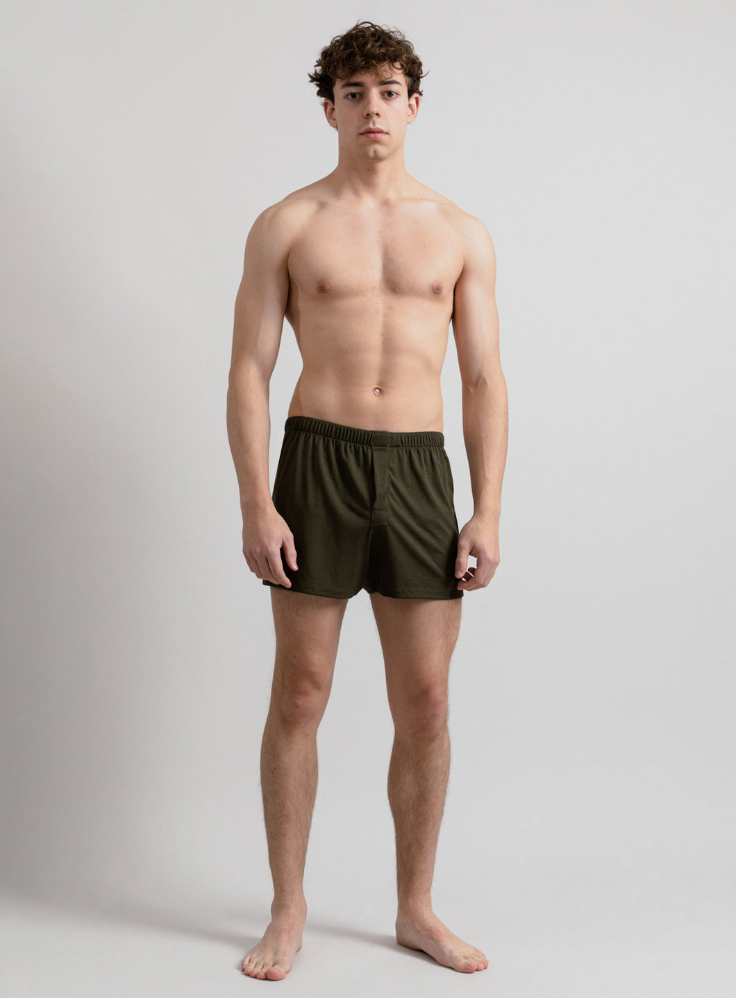 Underwear in Olive Eucalyptus & Cotton