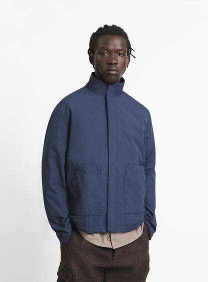 Safari Jacket in Navy Blue Ripstop